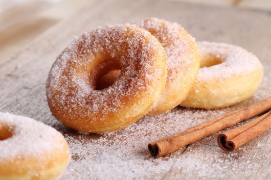 Air-Fried Cinnamon and Sugar Donuts